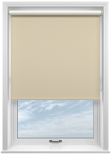 Verona (Blackout), Beige - Twist&Fit Roller Blind
